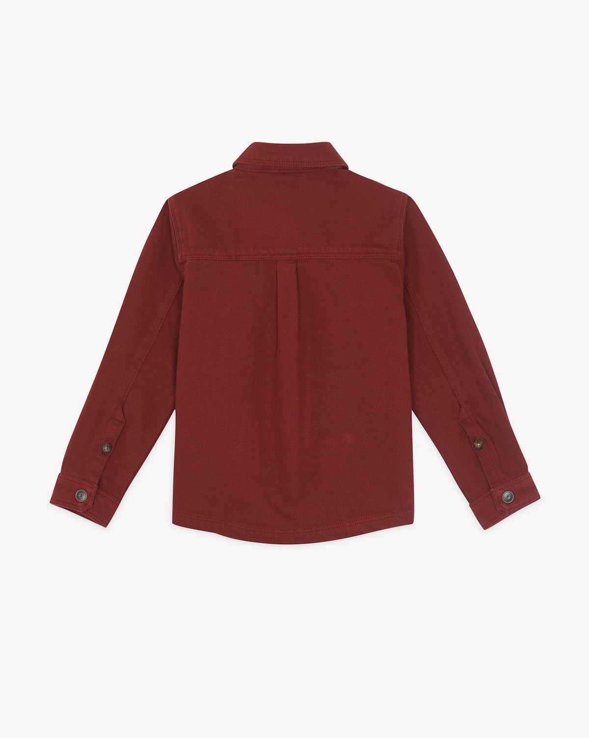 Maxime cotton overshirt - Trekking Red
