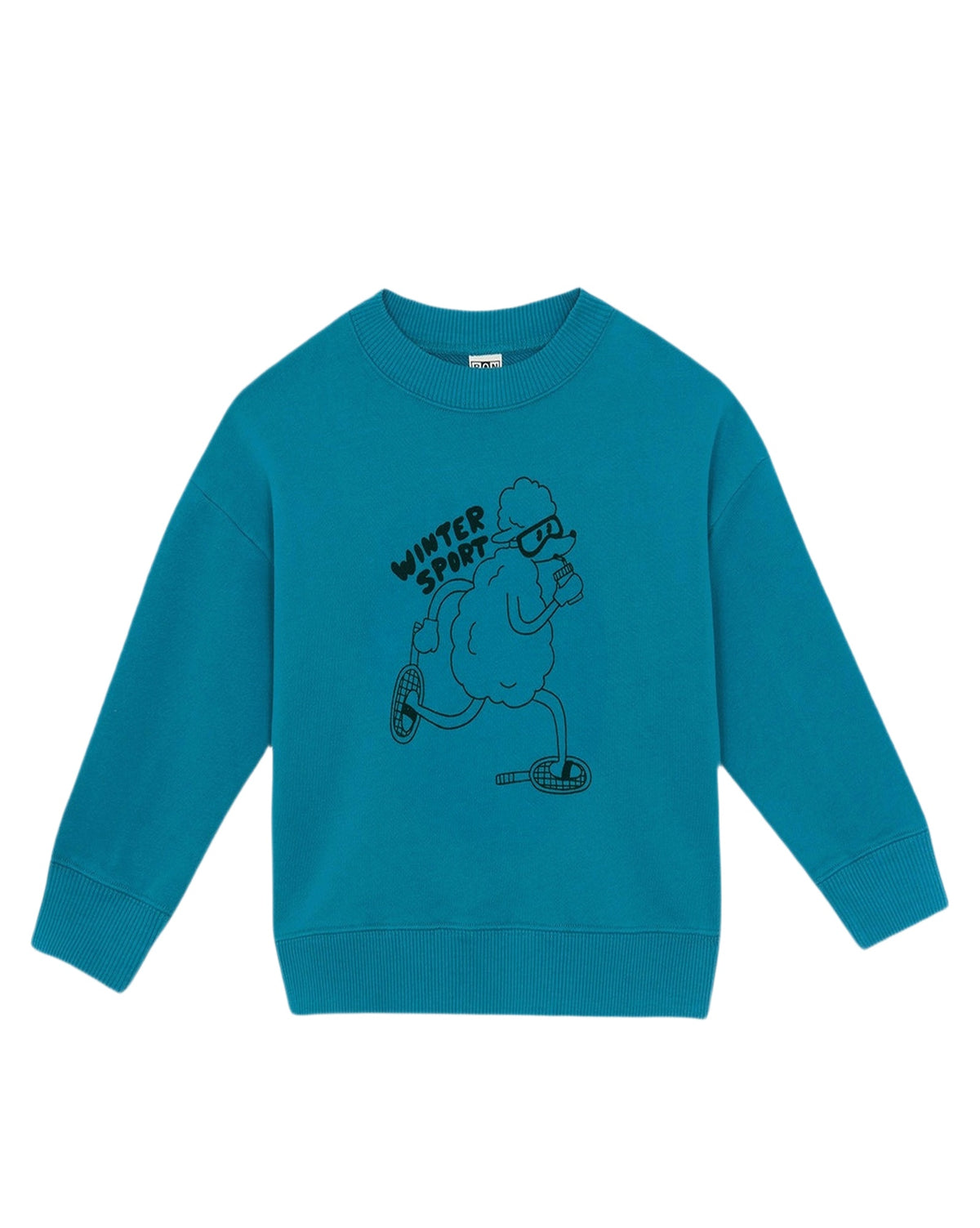 Sweatshirt Lame Winter Spo en coton - Nordic Sea