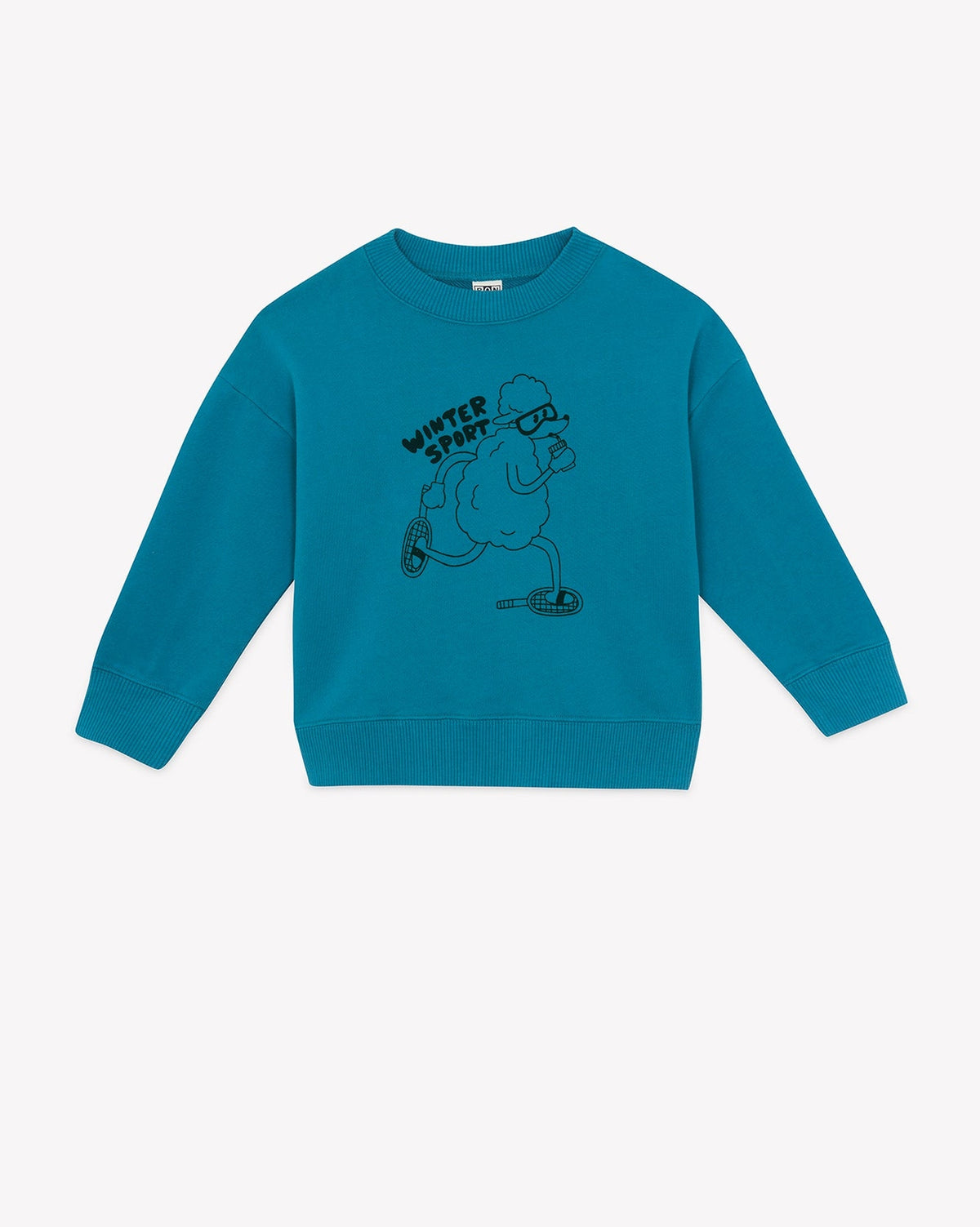Sweatshirt Lame Winter Spo en coton - Nordic Sea