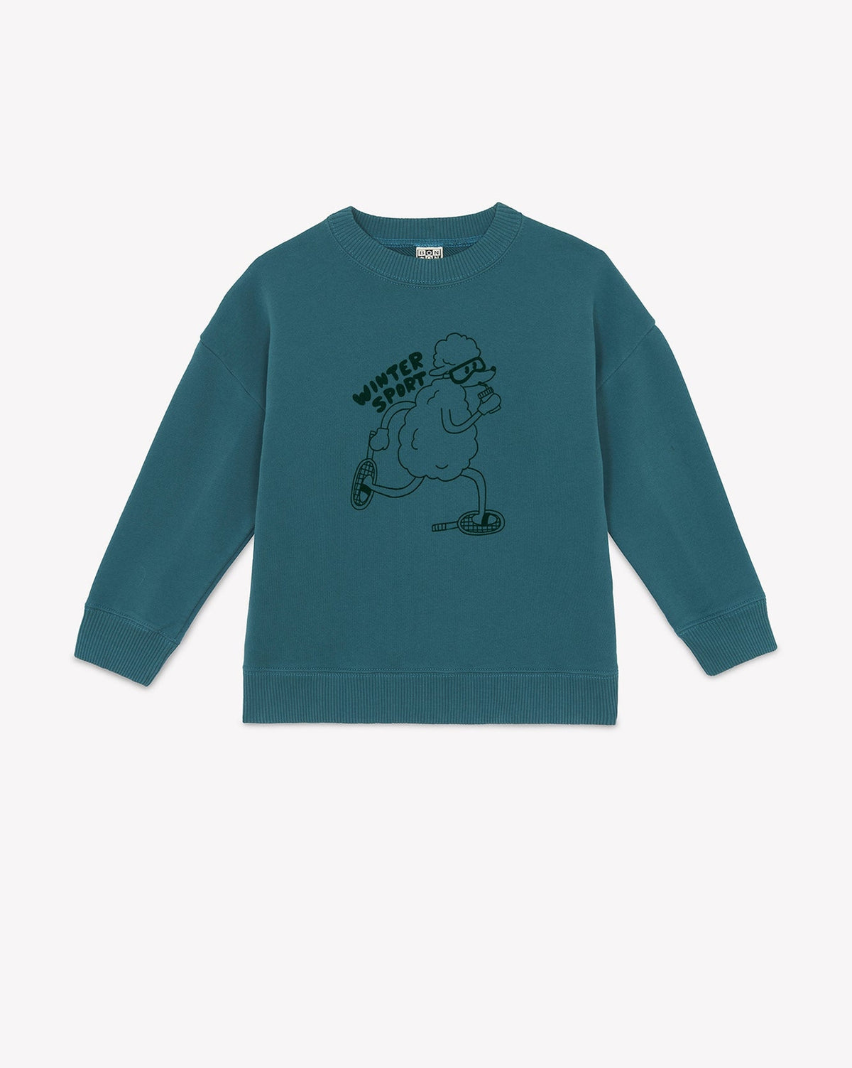 Sweatshirt Lame Winter Spo en coton - Nordic Sea