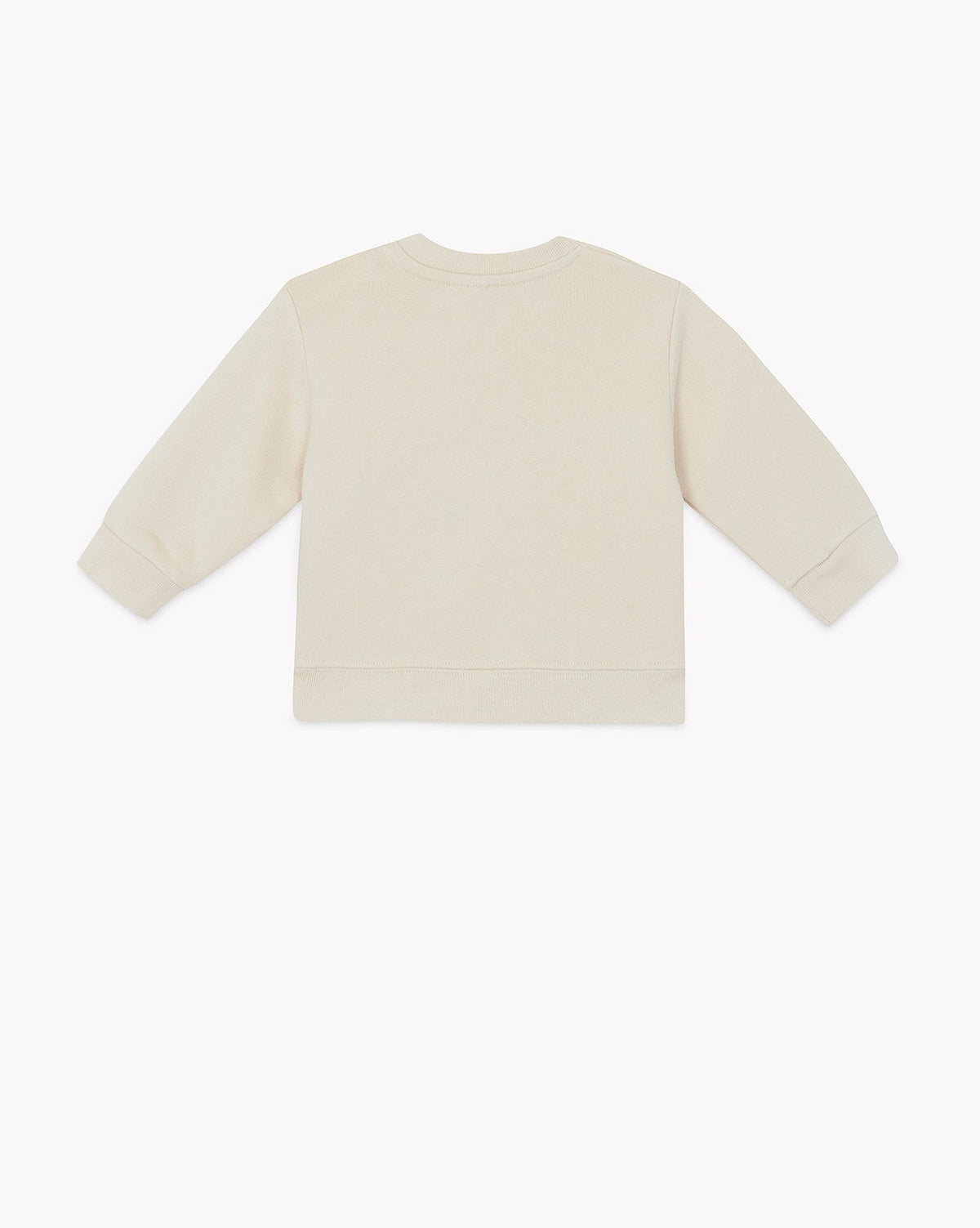 Sweatshirt Smily Snow Life en coton - Mouton