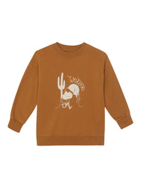 Lame Western cotton sweatshirt - Barn