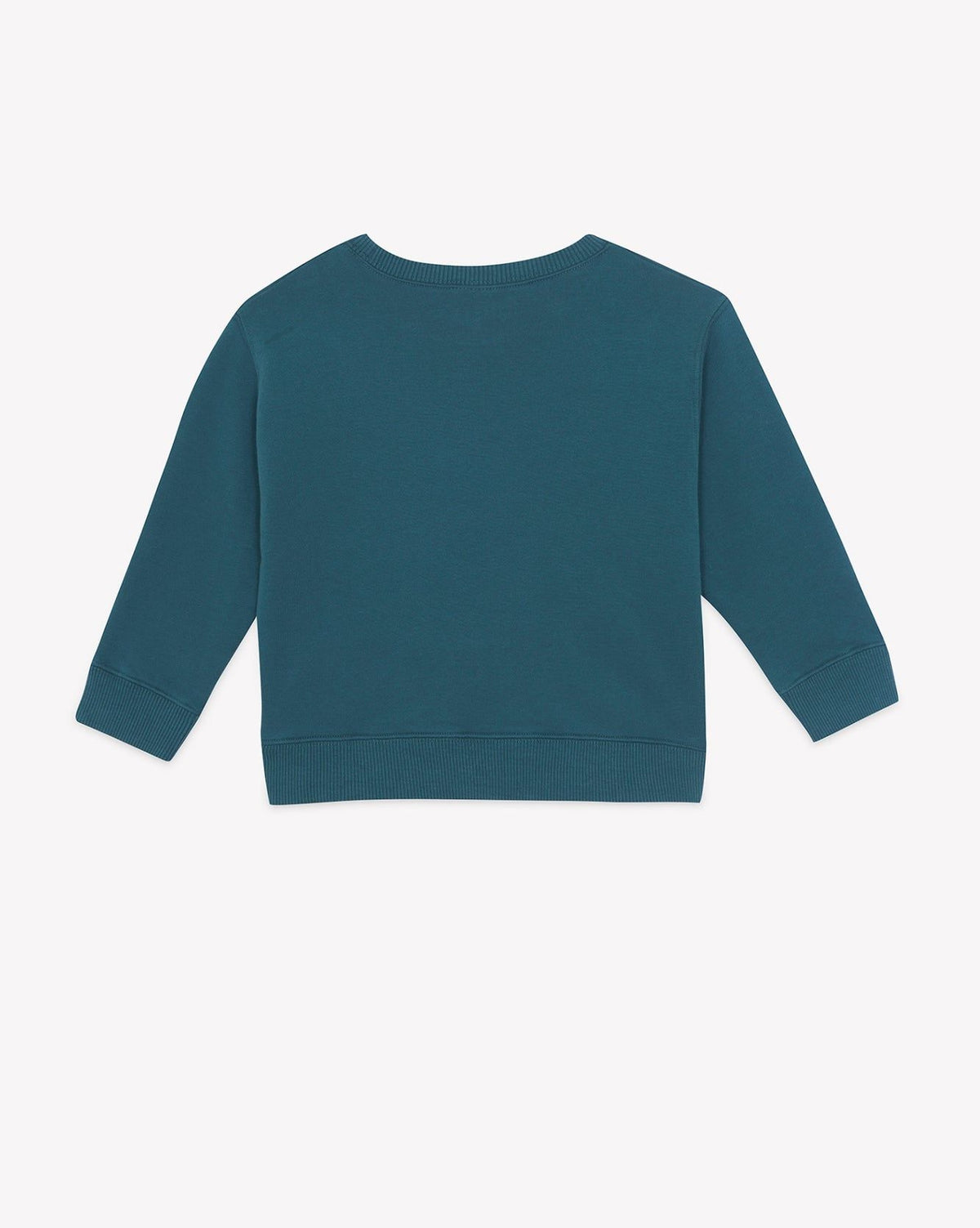 Cotton 'Smile Logo' sweatshirt - Blue Lake
