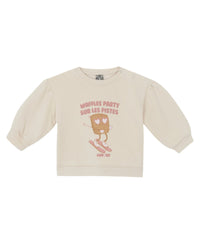 Lys Waffles cotton sweatshirt - Mouton