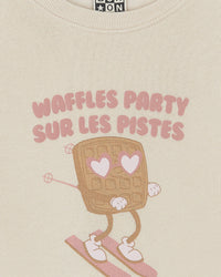 Lys Waffles cotton sweatshirt - Mouton