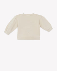 Lys Waffles cotton sweatshirt - Mouton
