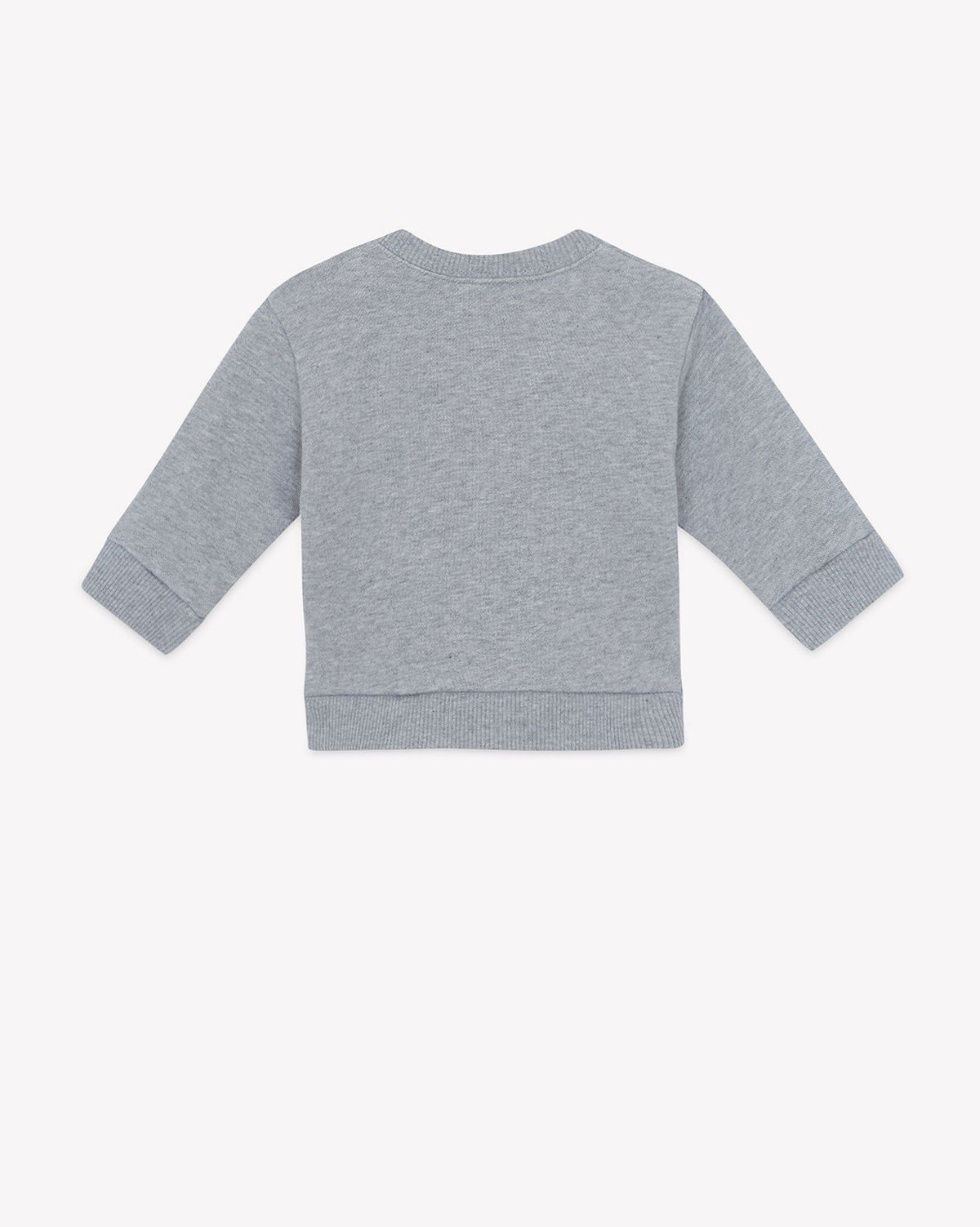 Skatebird Smily cotton sweatshirt - Heather grey