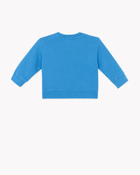 Smily Life cotton sweatshirt - Nordic Blue