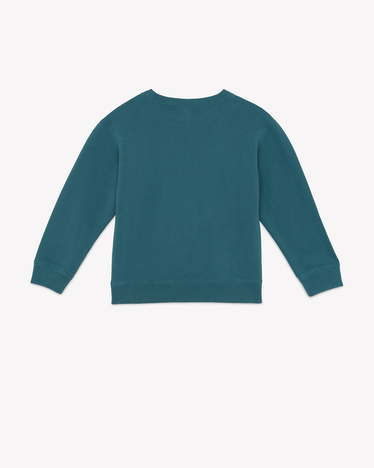 Smile Snow cotton sweatshirt - Blue Lake
