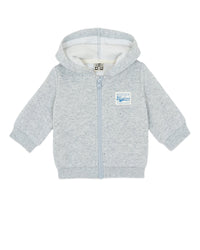 Lu Vintage Sweatshirt - Charcoal Grey with Neps
