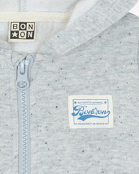 Lu Vintage Sweatshirt - Charcoal Grey with Neps