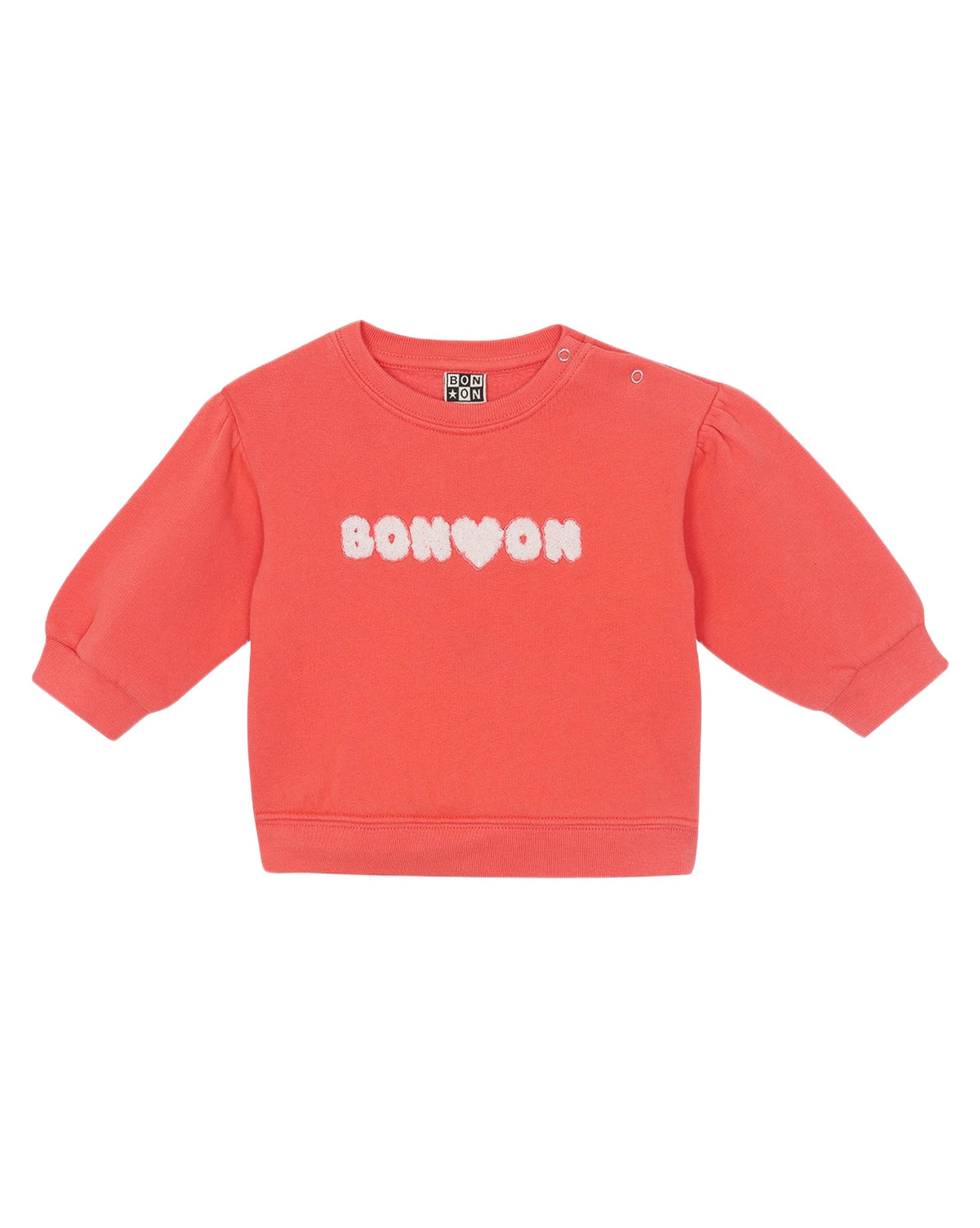 Sweatshirt Lys Bouclette en coton - Rose Faroe