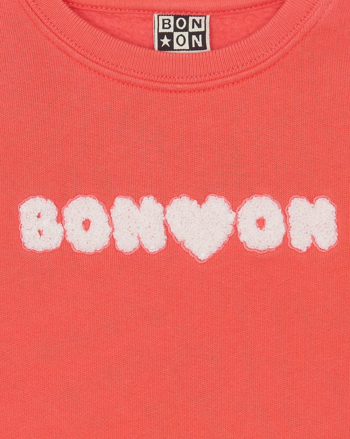 Sweatshirt Lys Bouclette en coton - Rose Faroe