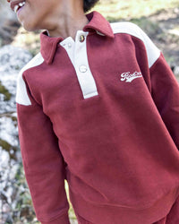 Moustic cotton sweatshirt - Trekking Red