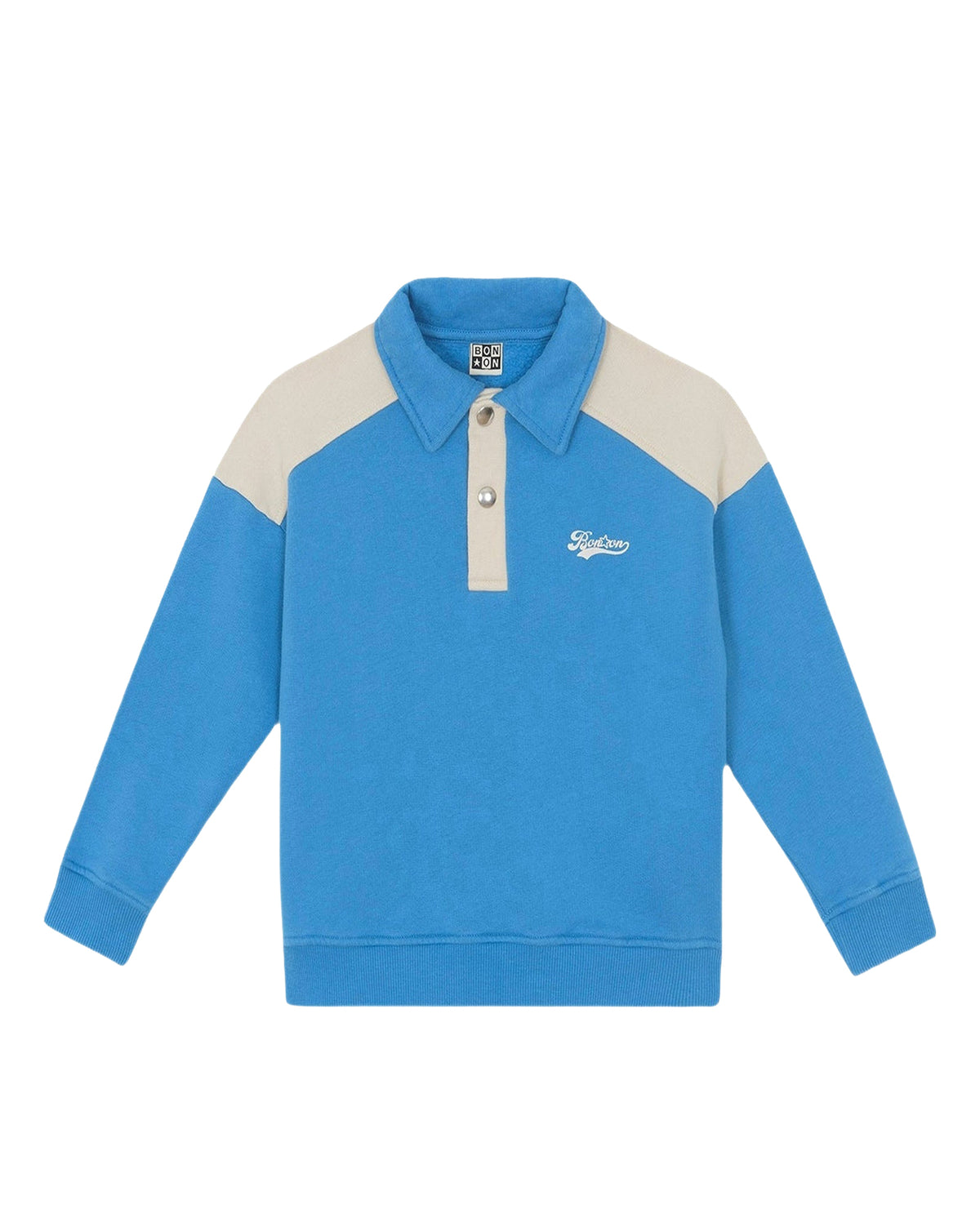 Moustic cotton sweatshirt - Nordic Blue