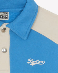 Moustic cotton sweatshirt - Nordic Blue