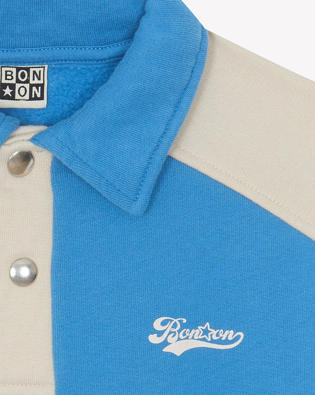 Moustic cotton sweatshirt - Nordic Blue