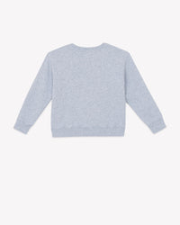 Sweatshirt Smile Skatebird en coton - Gris Chine