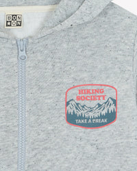 Sweatshirt Lu Hiking - Gris Chine Neps