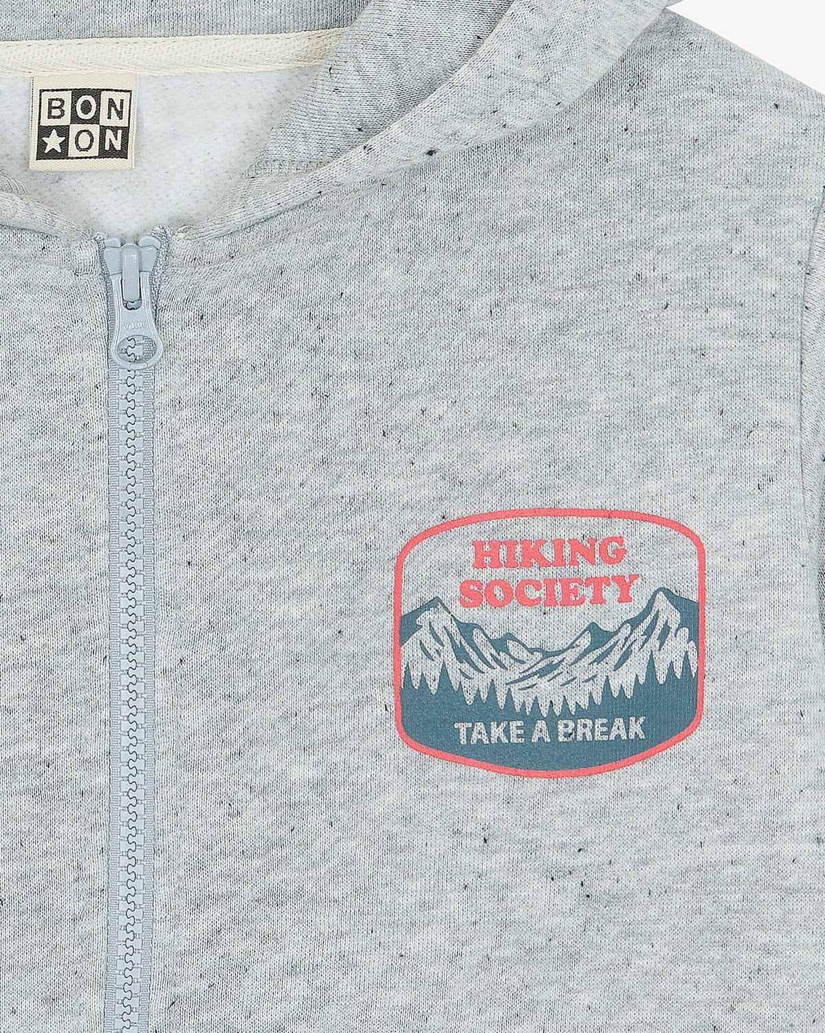 Sweatshirt Lu Hiking - Gris Chine Neps