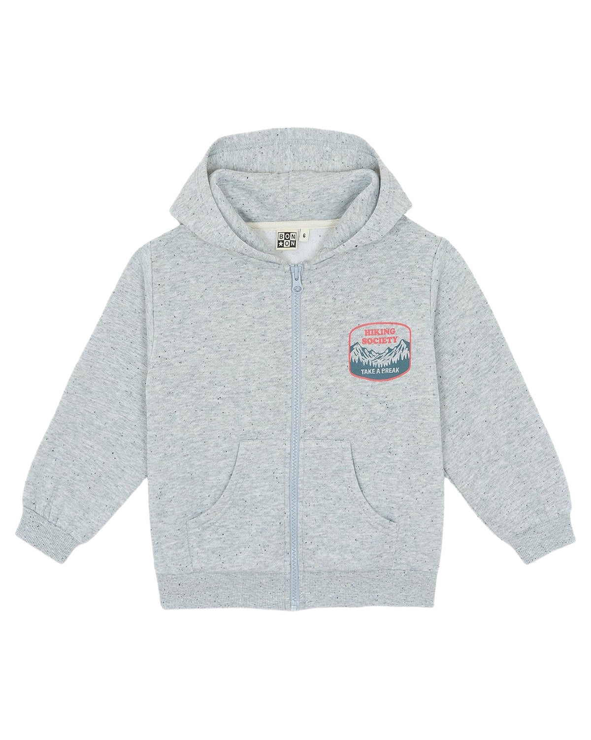 Sweatshirt Lu Hiking - Gris Chine Neps