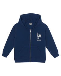 Lu Western cotton sweatshirt - Raw Blue