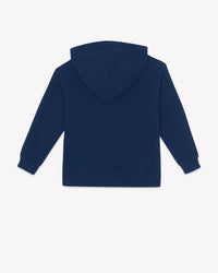 Lu Western cotton sweatshirt - Raw Blue