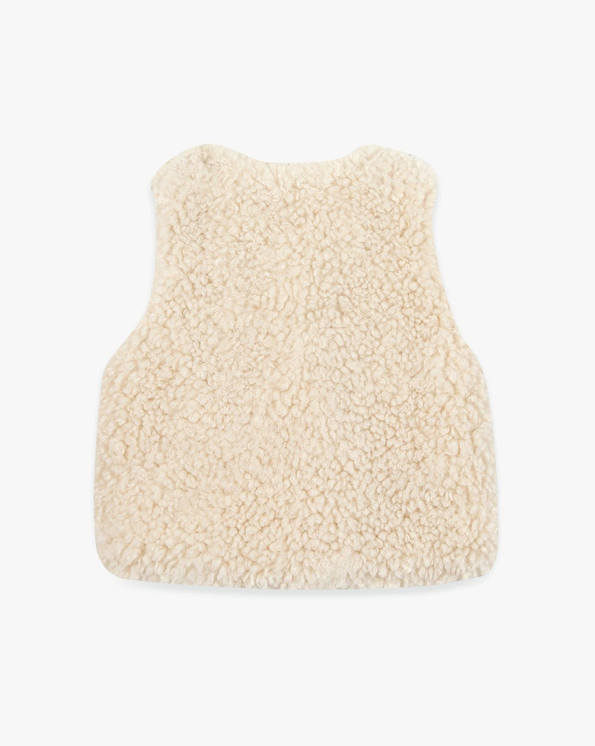 Beti Sherpa Cardigan - Ecru Bonton