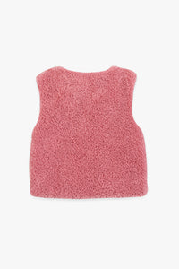 ROSE PINKEE // GILET BETI
