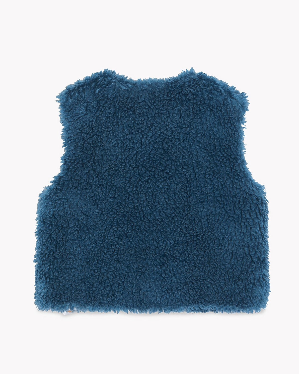 Beti Sherpa sleeveless jacket - Blue Lake