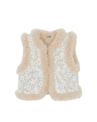 Maya sleeveless jacket - Mouton