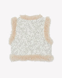 Maya sleeveless jacket - Mouton