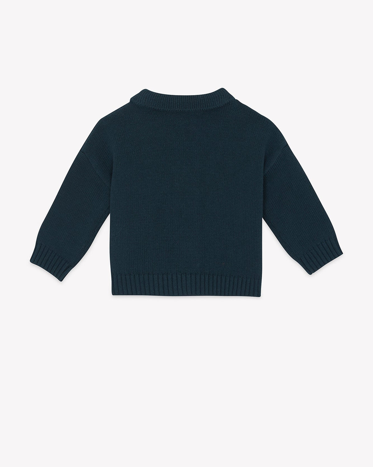 Lucien cotton cardigan - Blue Lake