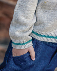 Hubert cotton cardigan - Beige Renne