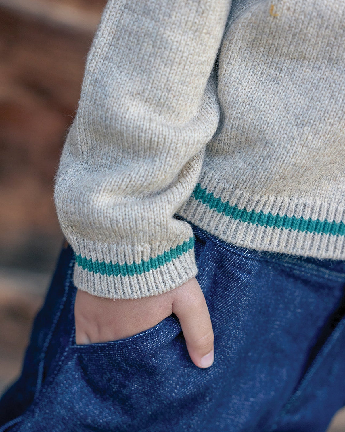 Hubert cotton cardigan - Beige Renne