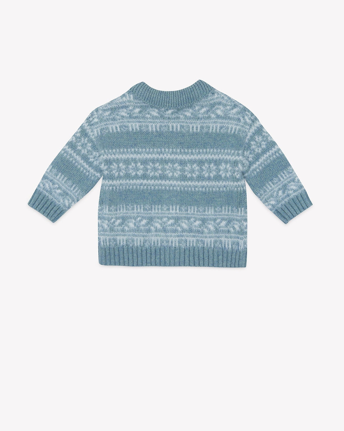 Lucien Poilu cotton cardigan - Frost Blue