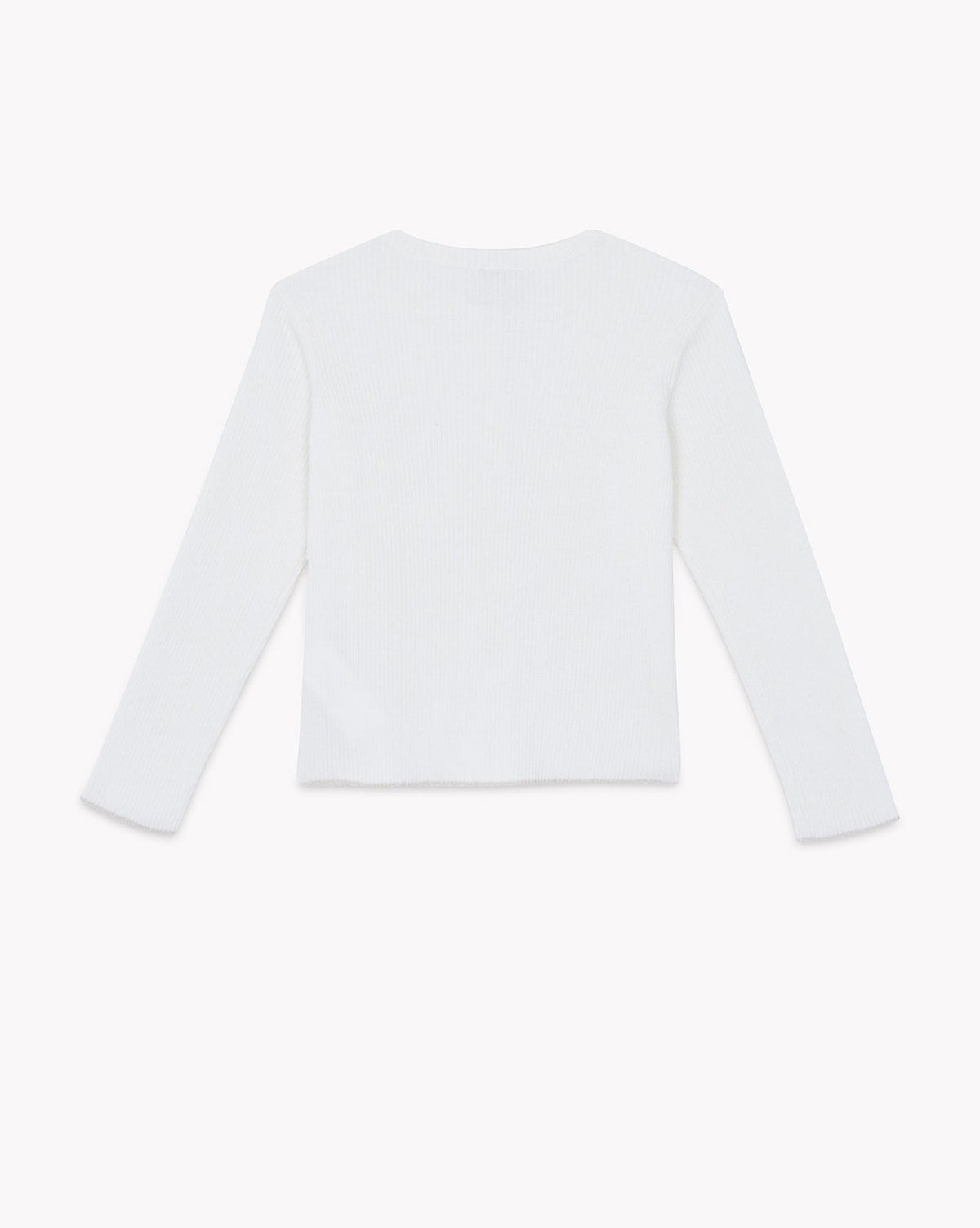 Cardigan Lotta en laine - Ecru Bonton