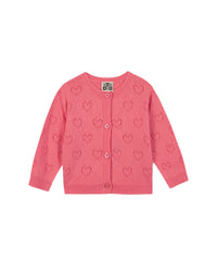 Lilet Coeur cotton cardigan - Faroe Pink