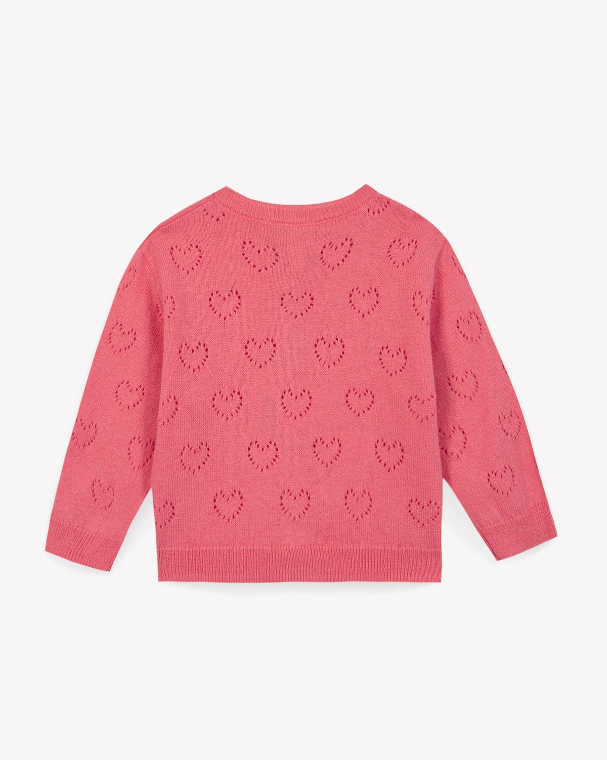 Lilet Coeur cotton cardigan - Faroe Pink