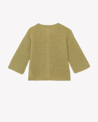 Lizbeth Cardigan - Stem Green
