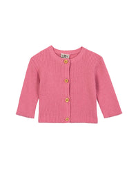 Lotta wool cardigan - Pinkyee Pink