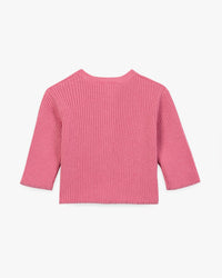 Lotta wool cardigan - Pinkyee Pink