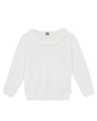 Pull Milou en coton - Ecru Bonton