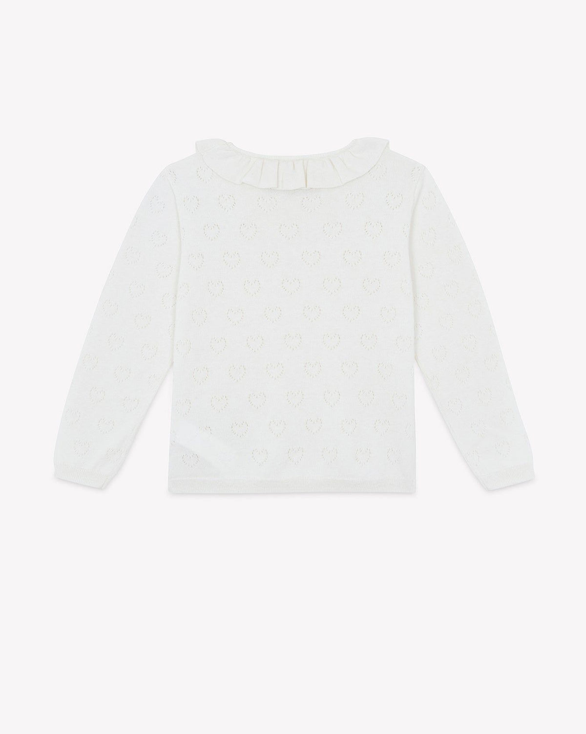 Pull Milou en coton - Ecru Bonton