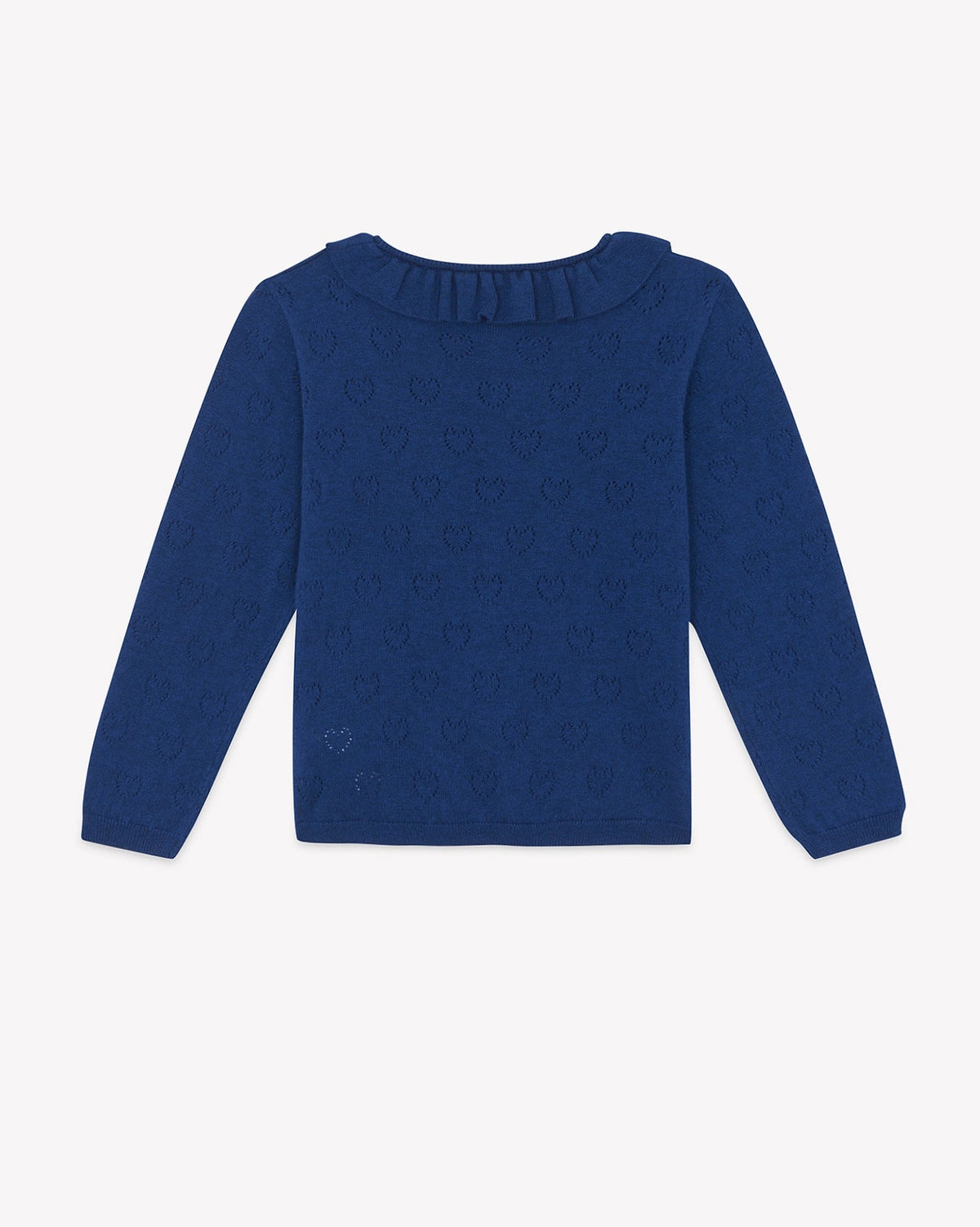 Pull Milou en coton - Bleu Brut