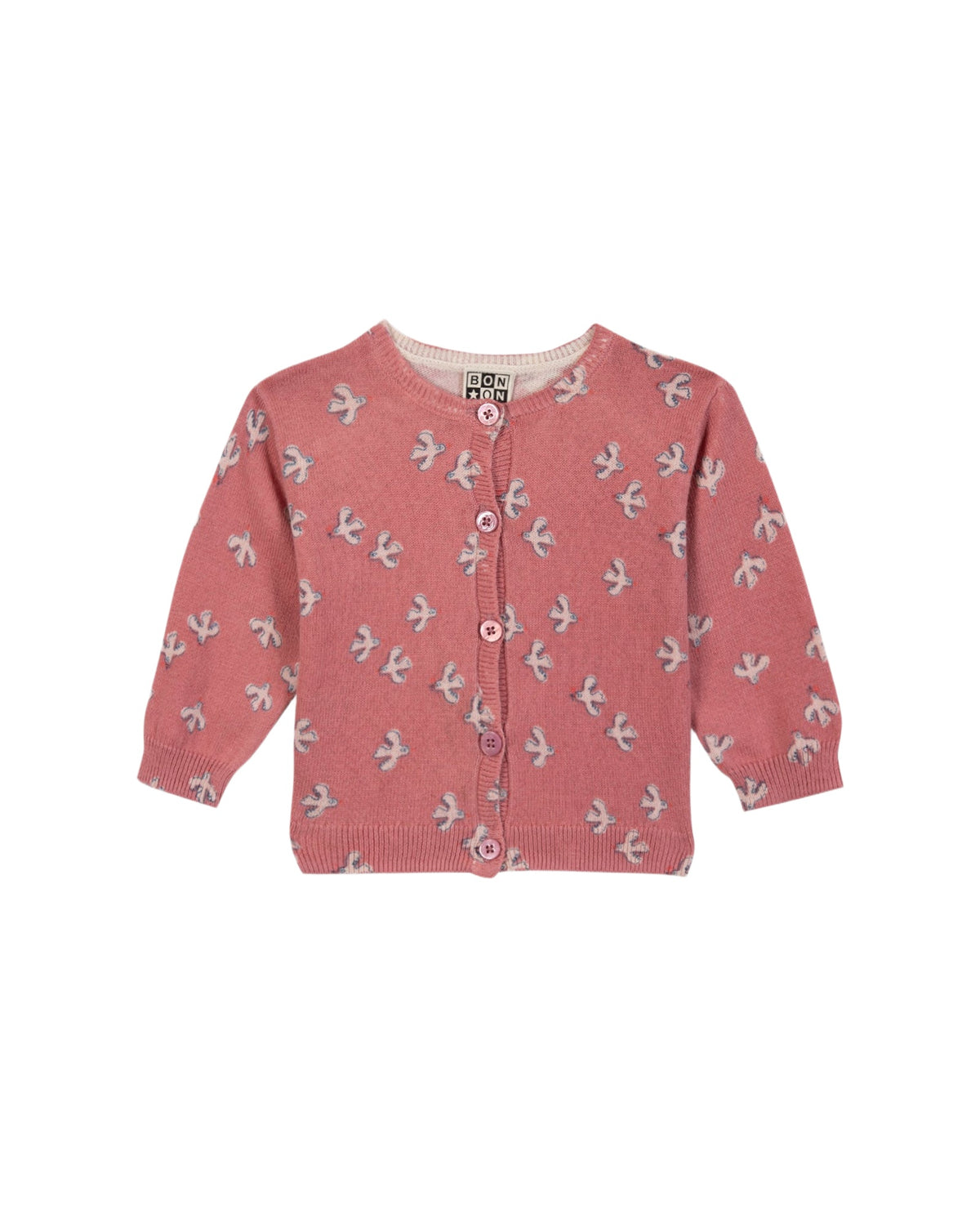 Lilet Print cotton cardigan - Little Birdy
