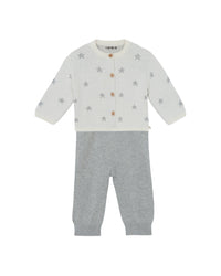 Ensemble Loup en coton - Gris Chine
