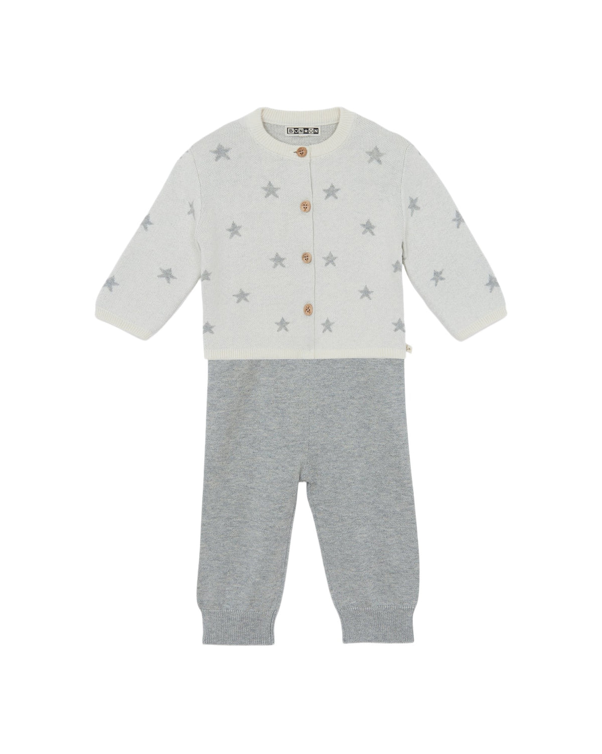 Ensemble Loup en coton - Gris Chine