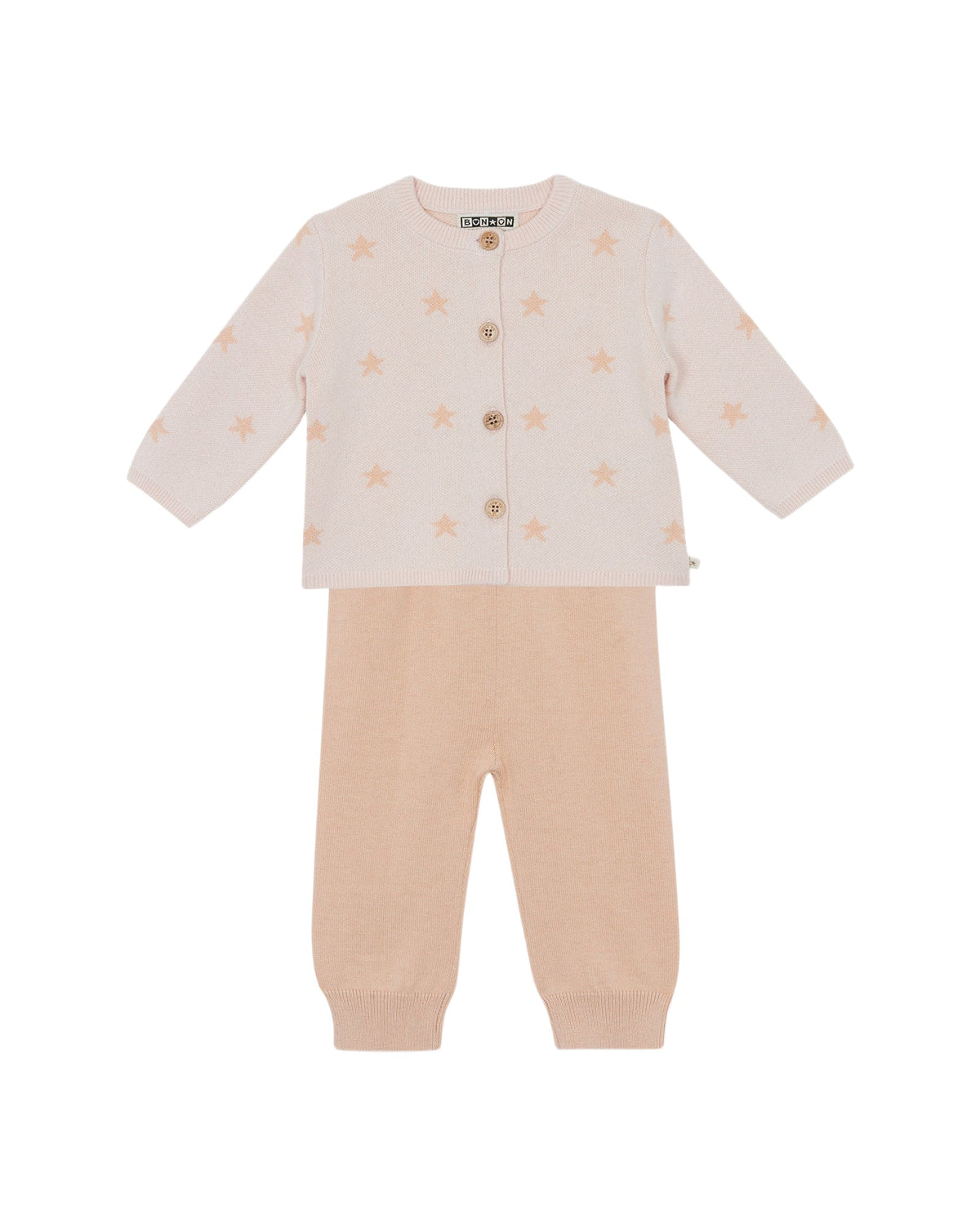 Ensemble Loup en coton - Rose Pinkyee
