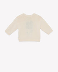 Misty Flower cotton jumper - Mouton